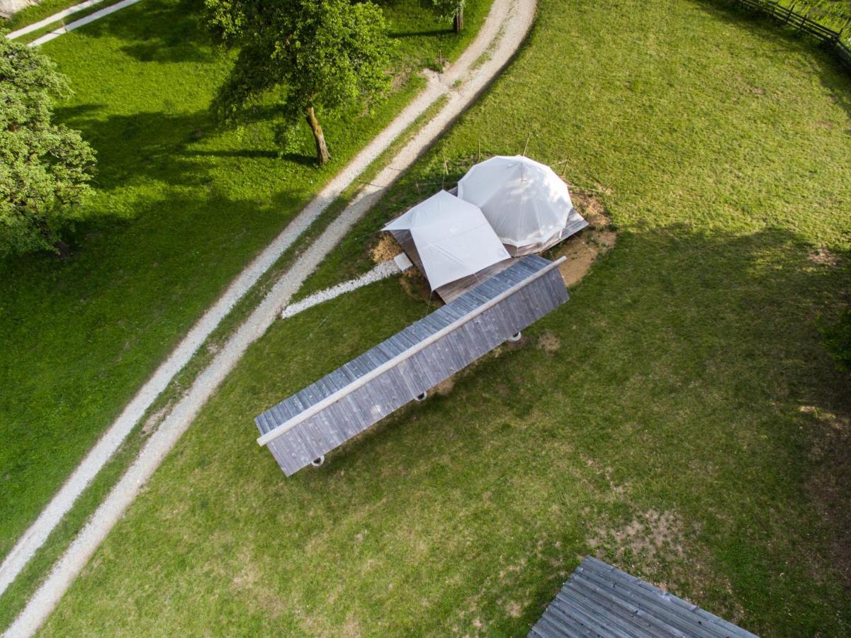Villa Puzman Farm Glamping Radovljica Exterior foto