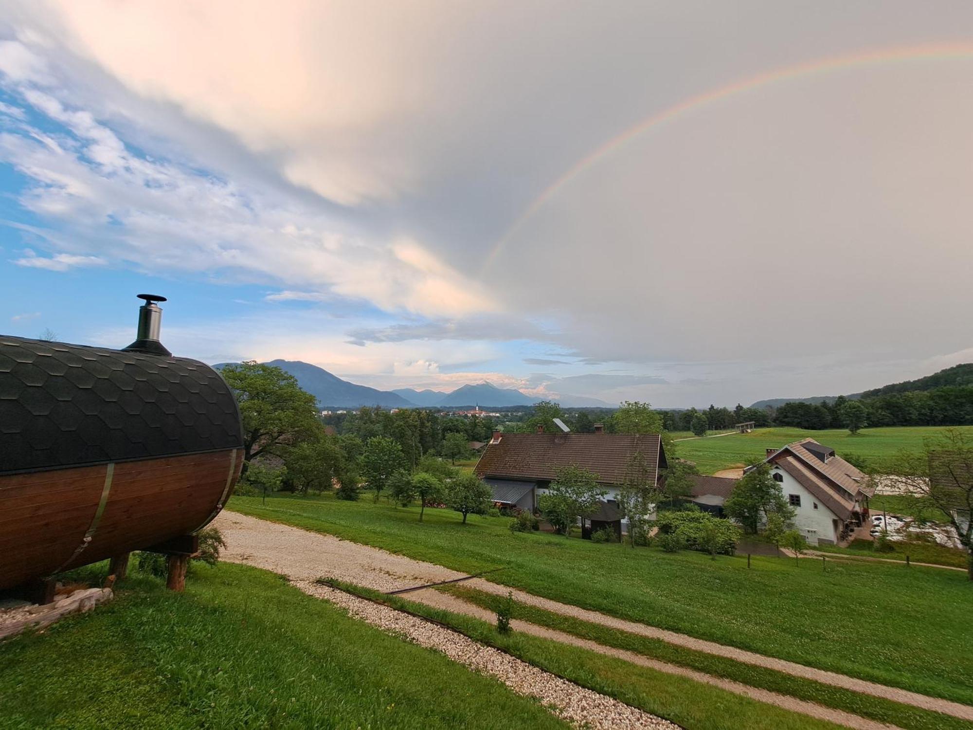 Villa Puzman Farm Glamping Radovljica Exterior foto
