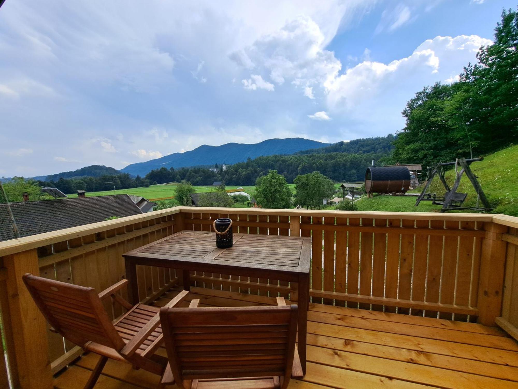 Villa Puzman Farm Glamping Radovljica Exterior foto