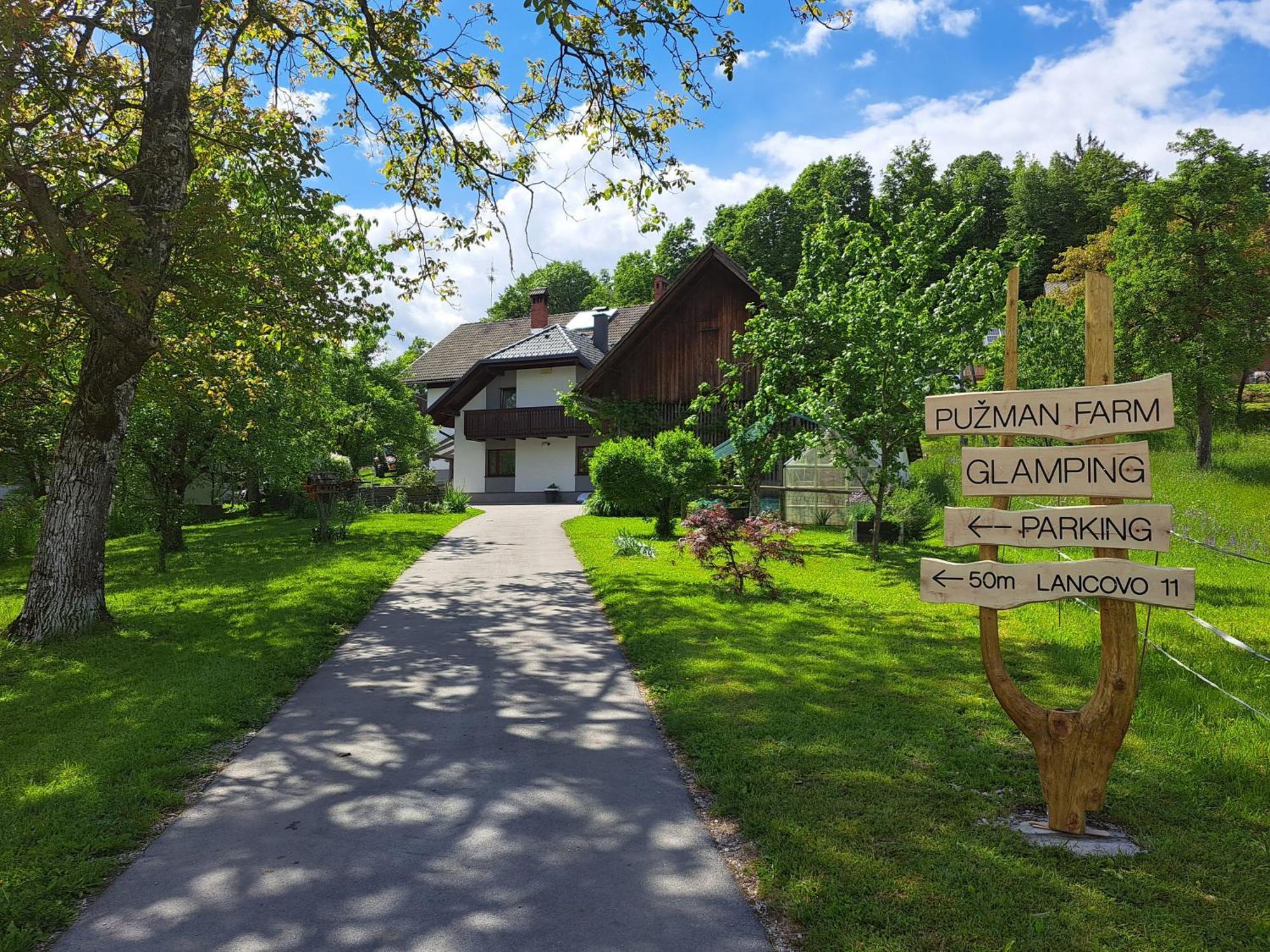 Villa Puzman Farm Glamping Radovljica Exterior foto